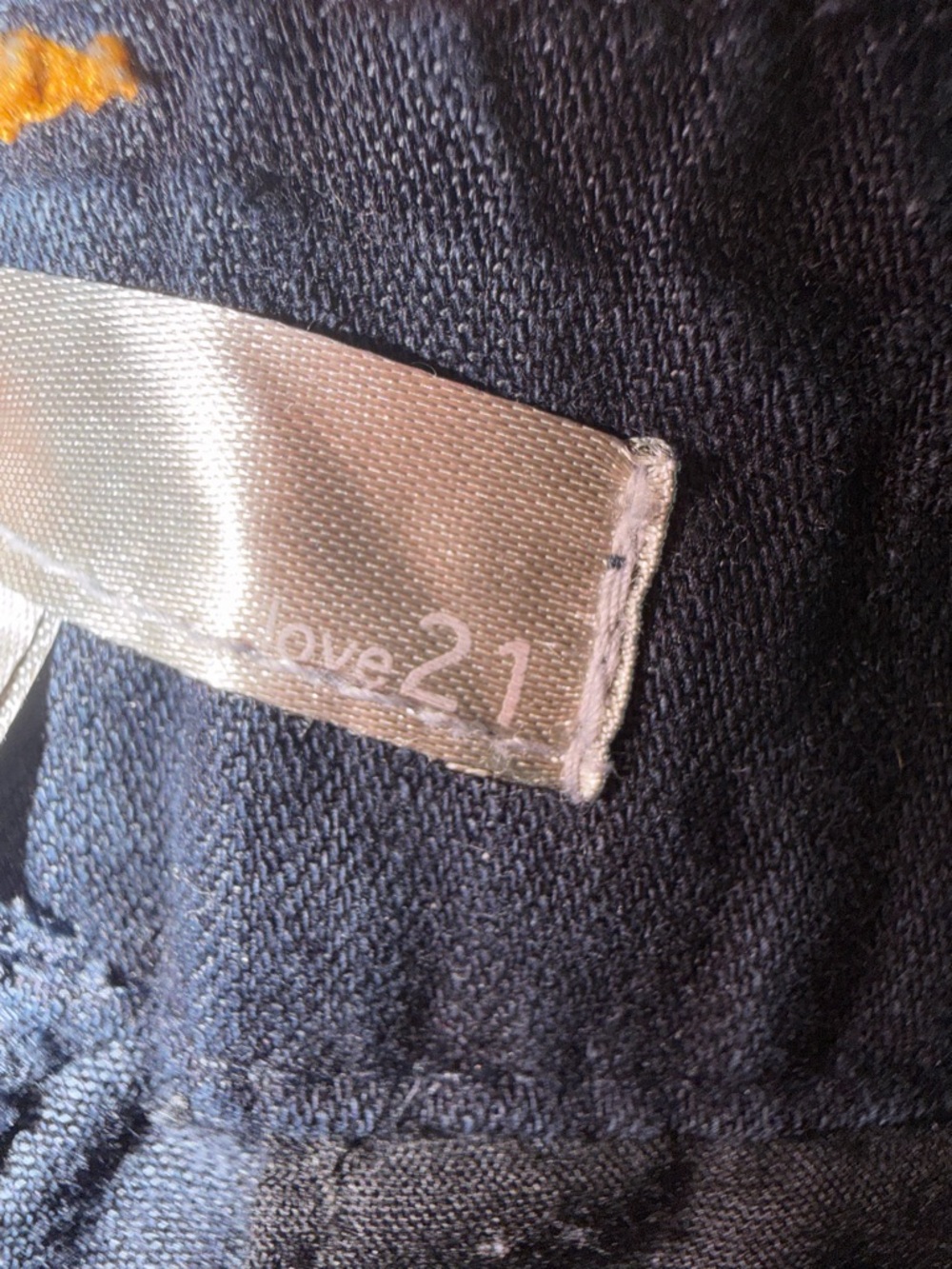 High-Waist Wide Leg Navy Pants size 3 small - Picture 5 of 6
